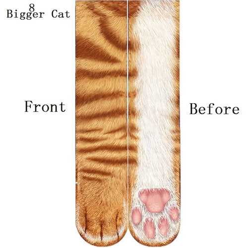  Animal Paw Long Socks cashymart