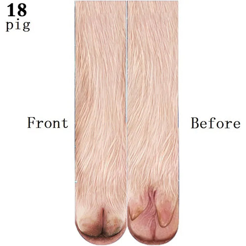  Animal Paw Long Socks cashymart