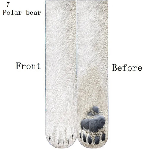  Animal Paw Long Socks cashymart