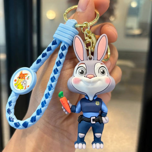 Anime Disney Keychain Mickey Minnie Lilo Stitch cashymart