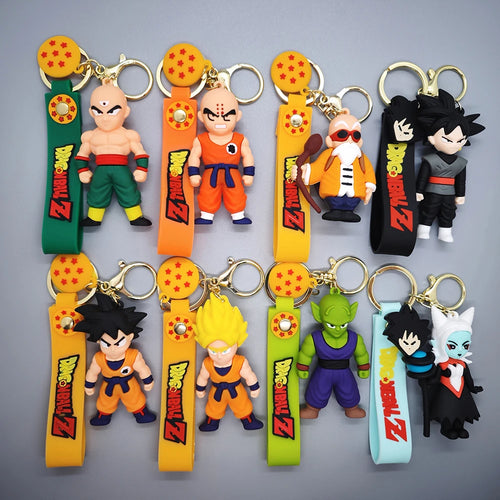  Anime Dragon Ball Keychain Son Goku Vegeta Piccolo cashymart