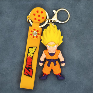  Anime Dragon Ball Keychain Son Goku Vegeta Piccolo cashymart