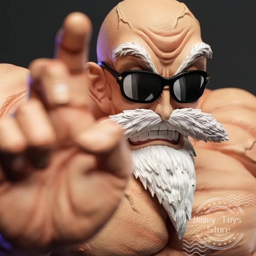  Anime Dragon Ball Muscle Master Roshi Figure cashymart