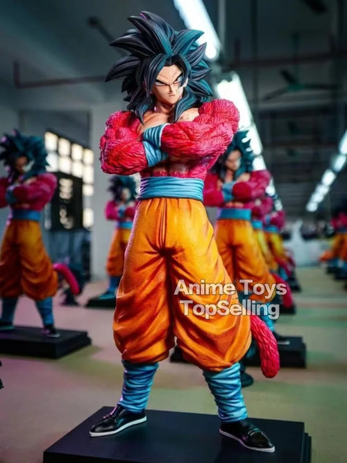  Anime Dragon Ball Super Saiyan 4 Goku Figure cashymart