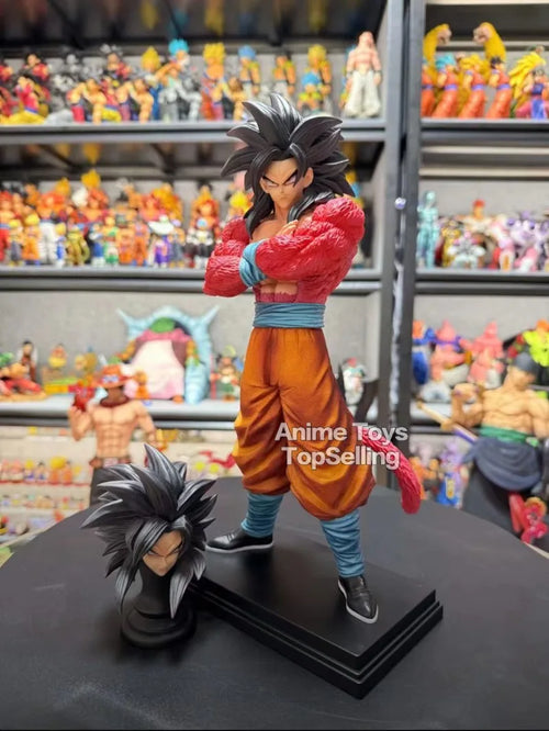  Anime Dragon Ball Super Saiyan 4 Goku Figure cashymart