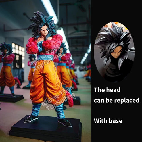  Anime Dragon Ball Super Saiyan 4 Goku Figure cashymart