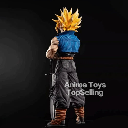  Anime Dragon Ball Z Trunks Figure 25cm Statue cashymart