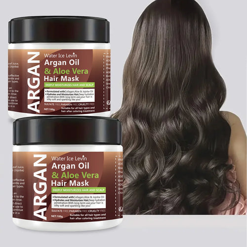  Argan Oil Aloe Vera Hair Mask Conditioner cashymart