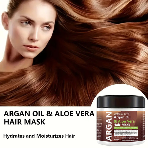  Argan Oil Aloe Vera Hair Mask Conditioner cashymart