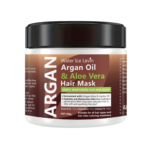  Argan Oil Aloe Vera Hair Mask Conditioner cashymart