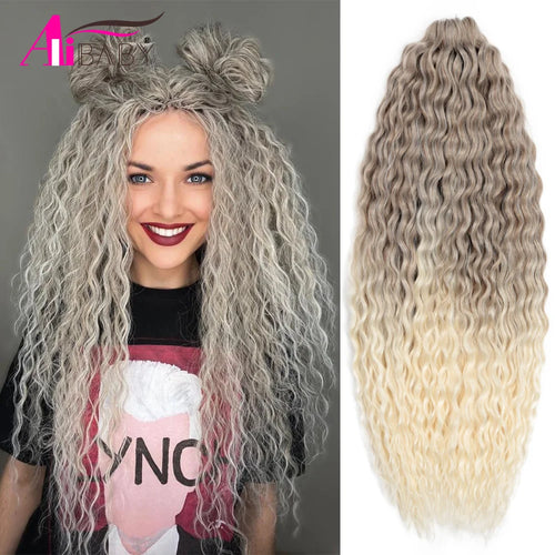  Ariel Afro Curl Water Wave Hair Extension cashymart