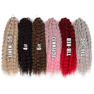  Ariel Curl Ombre Blonde Pink 24 Inch Hair Extension cashymart