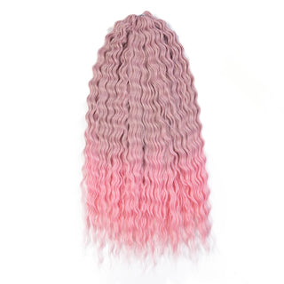  Ariel Curl Ombre Blonde Pink 24 Inch Hair Extension cashymart