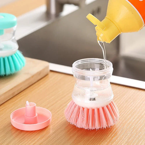  Automatic Kitchen Dish Brush with Soap Dispenser cashymart