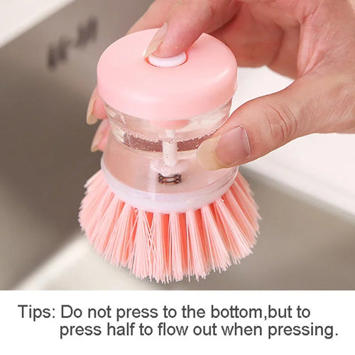  Automatic Kitchen Dish Brush with Soap Dispenser cashymart