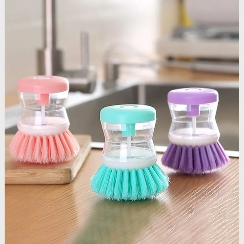  Automatic Kitchen Dish Brush with Soap Dispenser cashymart