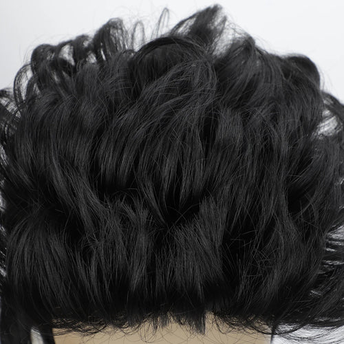  BCHR Rock Legend Black Synthetic Wig for Men cashymart