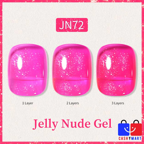  BORN PRETTY 10ml Jelly Nude Gel Nail Polish cashymart