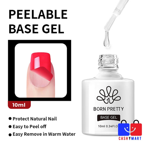  BORN PRETTY 10ml Jelly Nude Gel Nail Polish cashymart