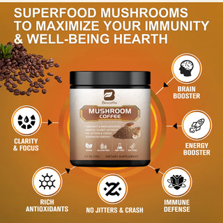  BWEORTHS Mushroom Coffee 250G - 10 in 1 Health Boost cashymart