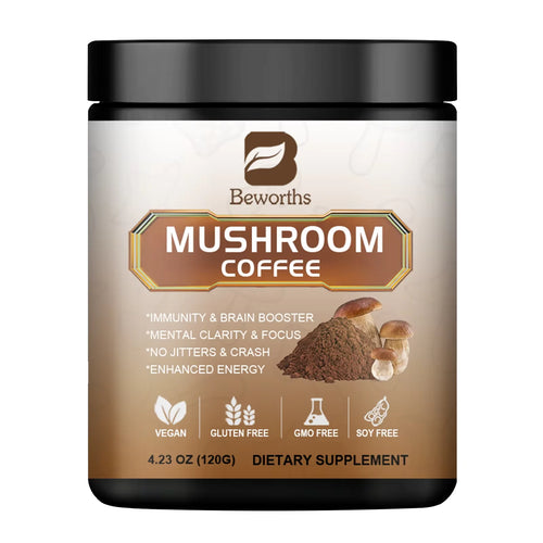  BWEORTHS Mushroom Coffee 250G - 10 in 1 Health Boost cashymart