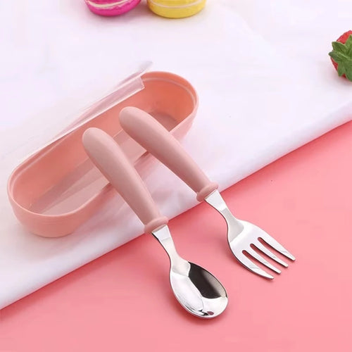  Baby Stainless Steel Tableware Set cashymart
