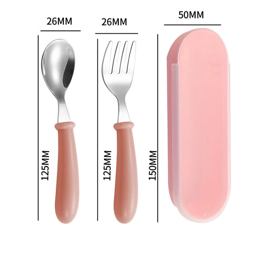 Baby Stainless Steel Tableware Set cashymart