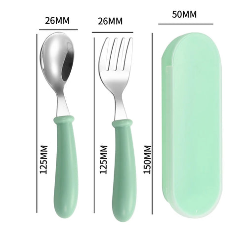  Baby Stainless Steel Tableware Set cashymart