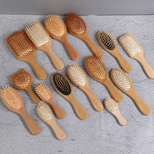  Bamboo Massage Comb cashymart