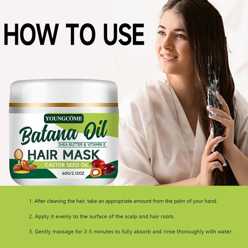  Batana Oil Hair Mask for Frizz Control and Repair cashymart