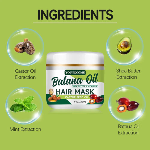  Batana Oil Hair Mask for Frizz Control and Repair cashymart