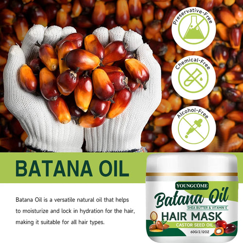  Batana Oil Hair Mask for Frizz Control and Repair cashymart