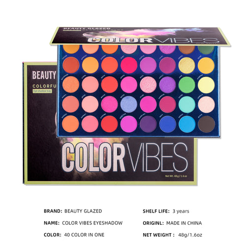  Beauty Glazed Color Vibes Eyeshadow Palette cashymart