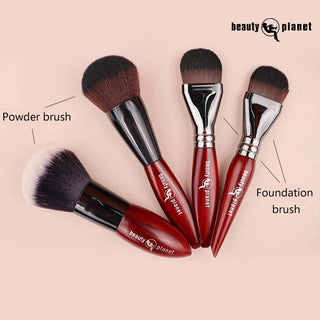  Beauty Planet Luxury Horse Hair Makeup Brushes cashymart