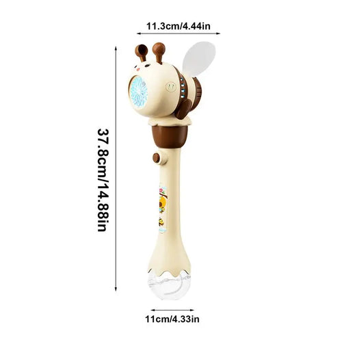  Bee Electric Bubble Gun Kids Gift Outdoor Fun cashymart