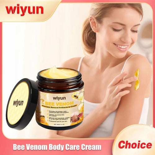  Bee Venom Body Cream 60g for Dry Skin Relief cashymart