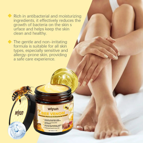  Bee Venom Body Cream 60g for Dry Skin Relief cashymart