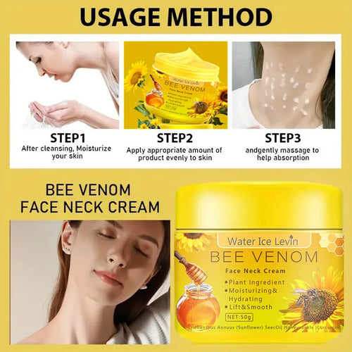  Bee Venom Neck Cream for Fine Lines & Repair cashymart