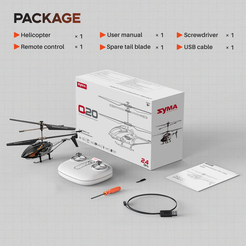  Beginner-Friendly SYMA Q20 RC Helicopter cashymart