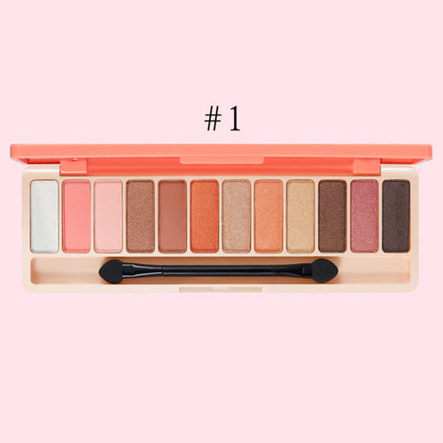  Beginner's 12-Color Nude Eyeshadow Palette cashymart