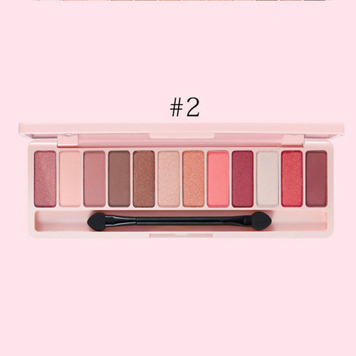  Beginner's 12-Color Nude Eyeshadow Palette cashymart