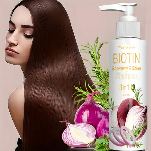  Biotin Rosemary Onion 3 in 1 Shampoo for Hair Care cashymart