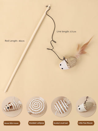  Bite-Resistant Bell Mouse Toy cashymart