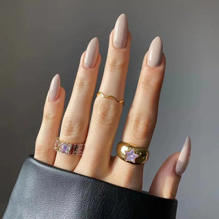  Black Acrylic Square Head Press-On Nails cashymart