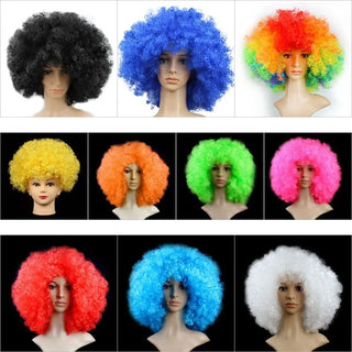  Black Afro Curly Wig for Adults in 10 Colors cashymart
