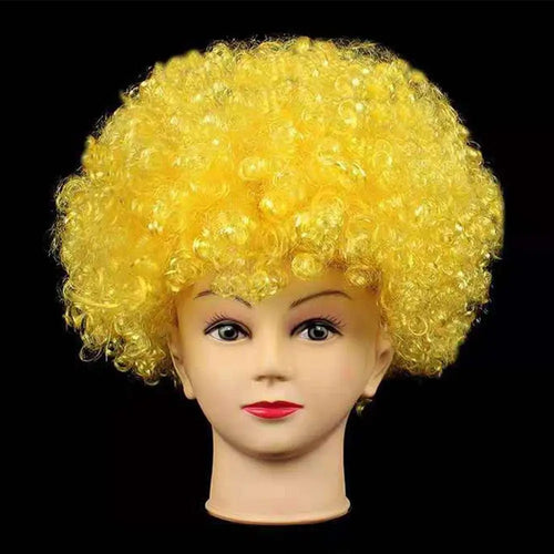  Black Afro Curly Wig for Adults in 10 Colors cashymart