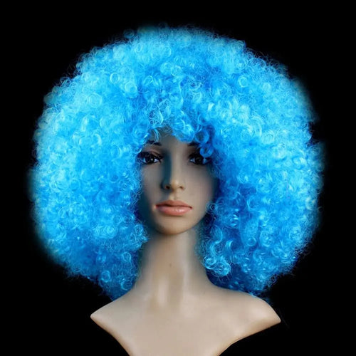  Black Afro Curly Wig for Adults in 10 Colors cashymart