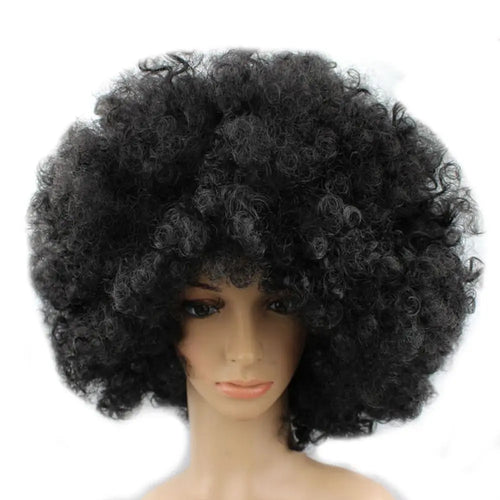  Black Afro Curly Wig for Adults in 10 Colors cashymart