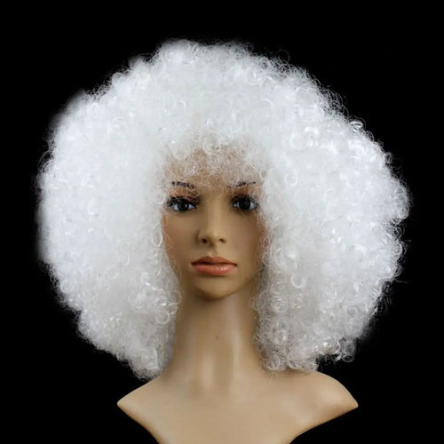  Black Afro Curly Wig for Adults in 10 Colors cashymart