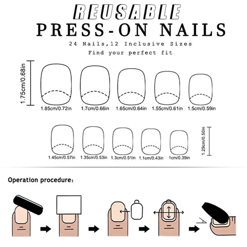  Black Halloween Press-on Nails cashymart